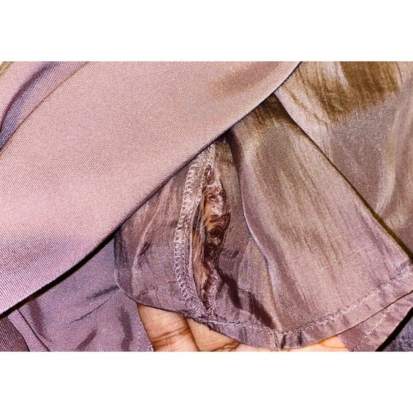 TWELFTH STREET BY CYNTHIA VINCENT Silk Lined Strapless Silk Mini Dress - Picture 4 of 5